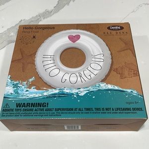 Rae Dunn Ring Float HELLO GORGEOUS